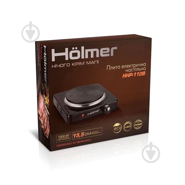Плита электрическая настольная Holmer HHP-110B - фото 6