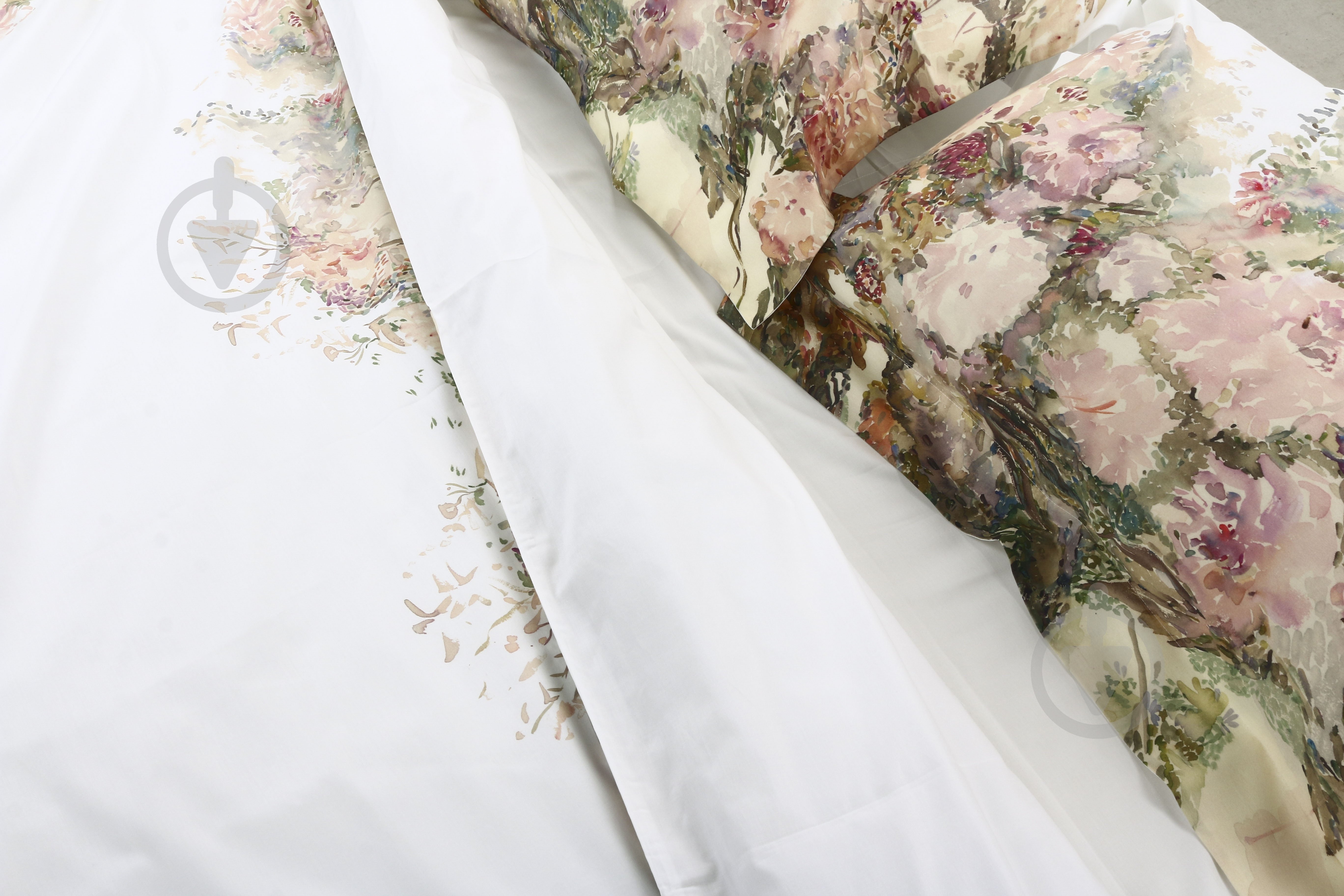 Комплект постельного белья Nostalgia 2.0 белый с рисунком Decoflux - фото 3