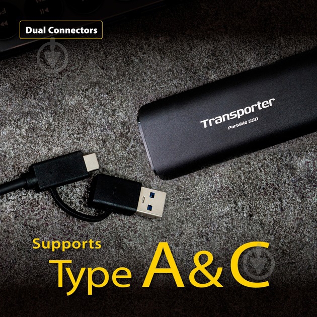 SSD-накопитель Patriot Transporter 2000GB Portable USB Type-C (PTP2TBPEC) - фото 7 SSD-накопитель Patriot Transporter 2000GB Portable USB Type-C (PTP2TBPEC) - фото 7