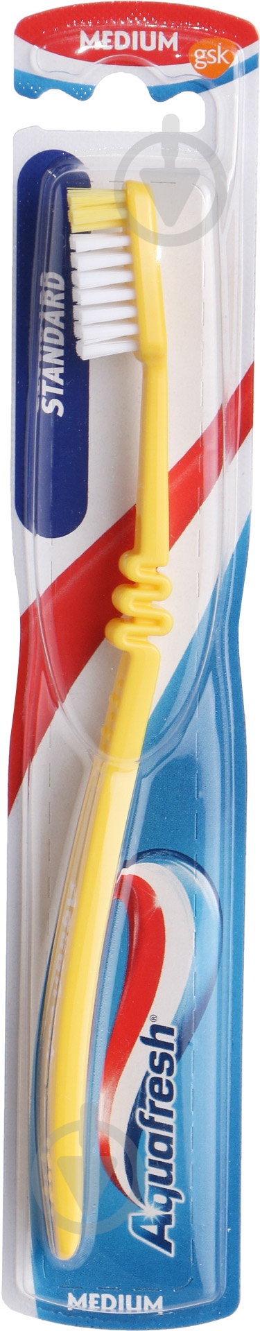 Зубная щетка Aquafresh Family средней жесткости 1 шт. - фото 1 Зубная щетка Aquafresh Family средней жесткости 1 шт. - фото 1