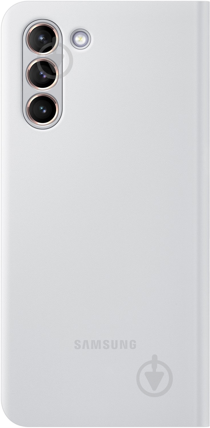 Чохол Samsung Smart LED View Cover Light Gray (EF-NG996PJEGRU) - фото 2