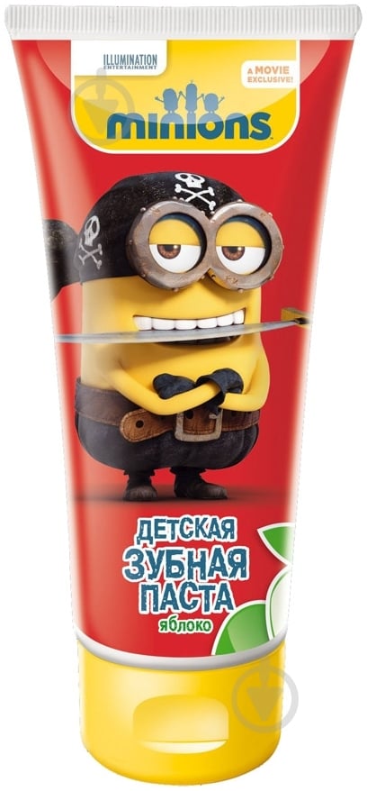 Зубная паста Minions Миньоны Яблоко 65 мл - фото 1 Зубная паста Minions Миньоны Яблоко 65 мл - фото 1
