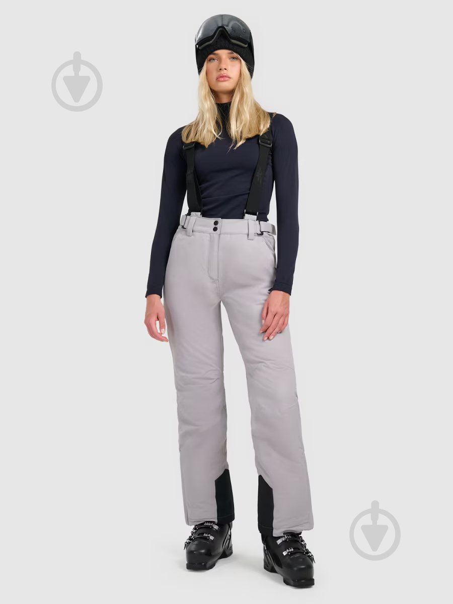 Брюки 4F TROUSERS FNK F1157 4FWAW25TFTRF1157-27S р. XL серый - фото 2