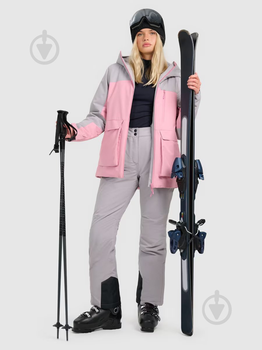 Брюки 4F TROUSERS FNK F1157 4FWAW25TFTRF1157-27S р. XL серый - фото 8