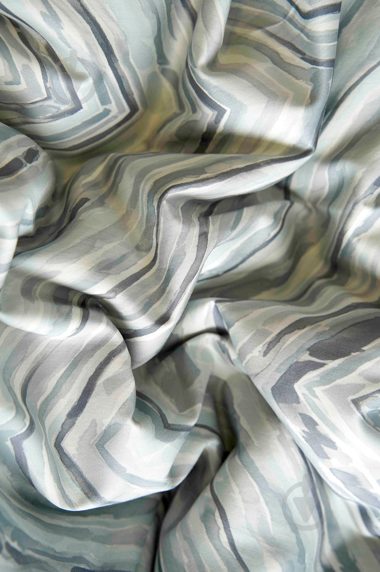 Комплект постельного белья Novel Dunes семейный голубой с рисунком Decoflux - фото 3 Комплект постельного белья Novel Dunes семейный голубой с рисунком Decoflux - фото 3