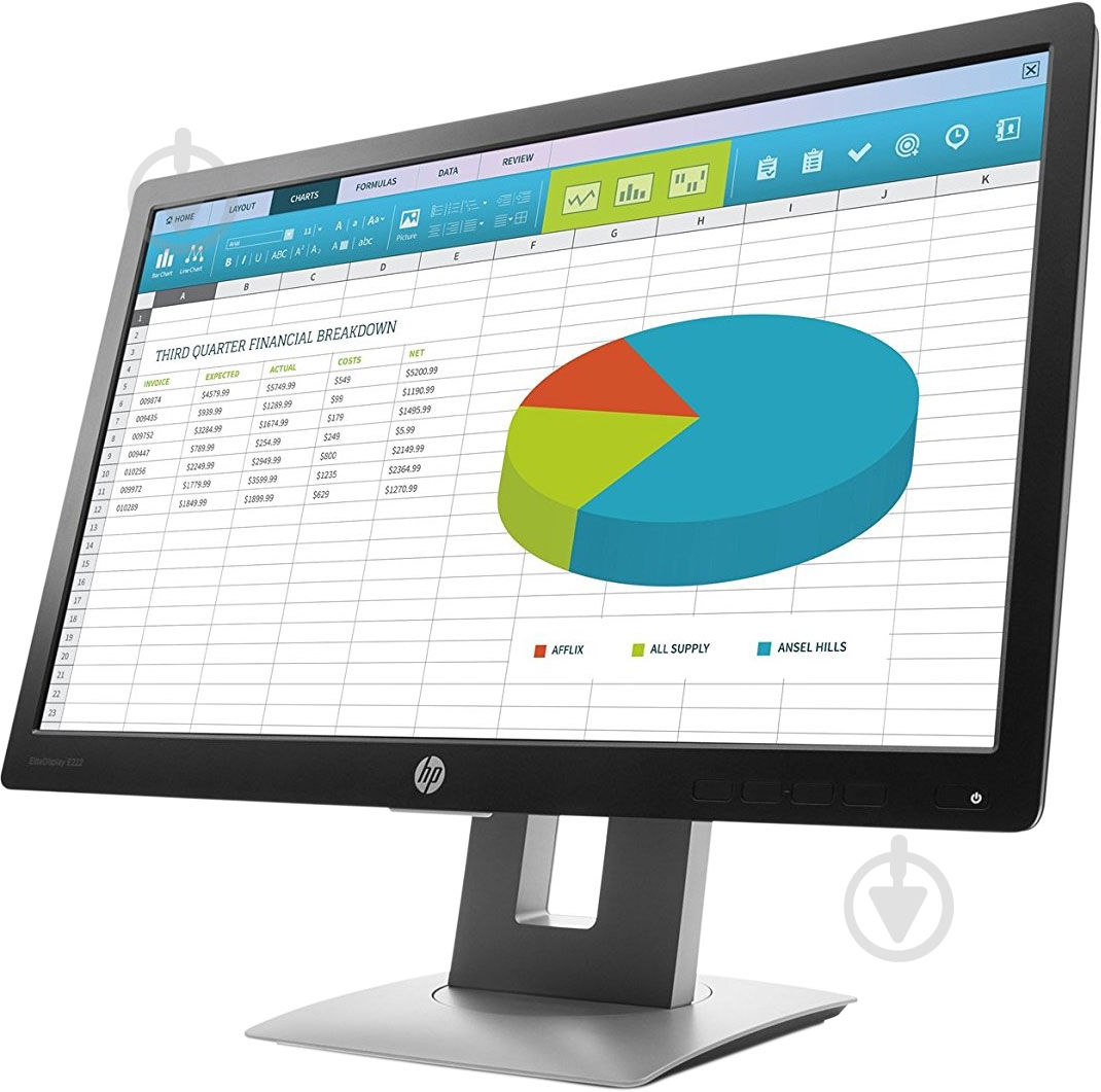 Монитор HP EliteDisplay E222 21,5" (M1N96AA) - фото 3 Монитор HP EliteDisplay E222 21,5" (M1N96AA) - фото 3
