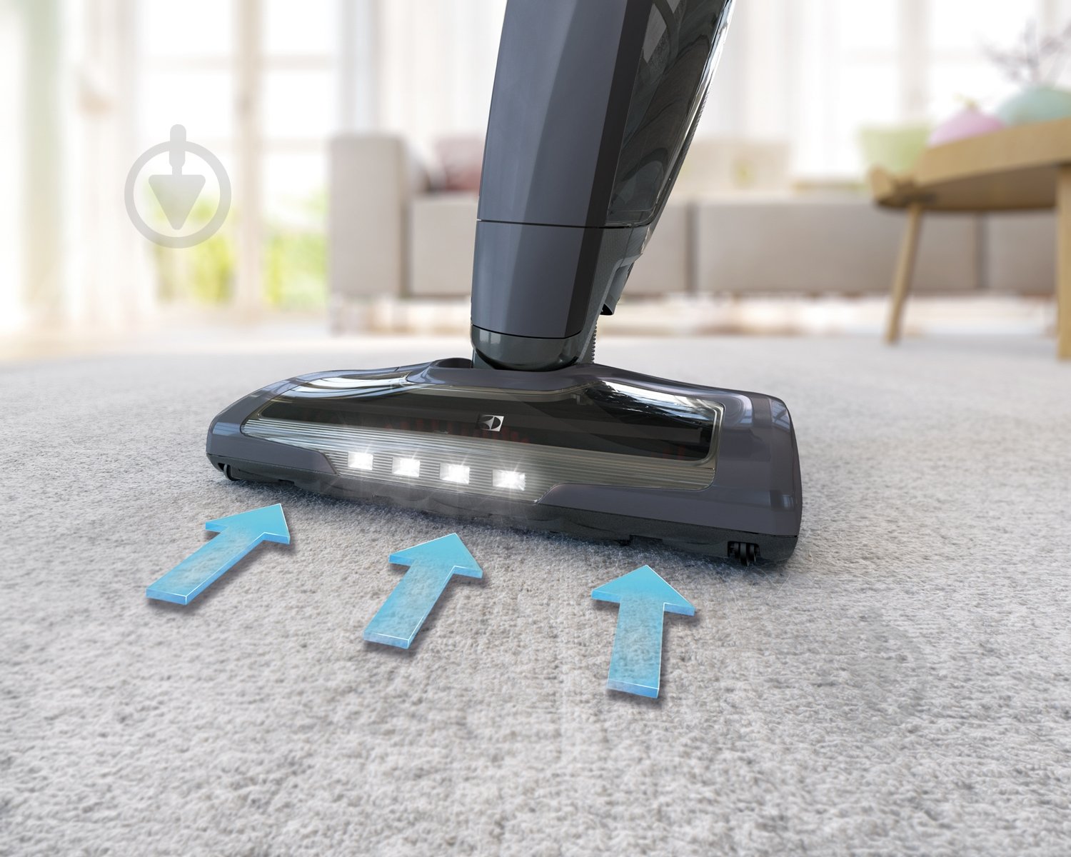 Пылесос аккумуляторный Electrolux EUP84DB - фото 11