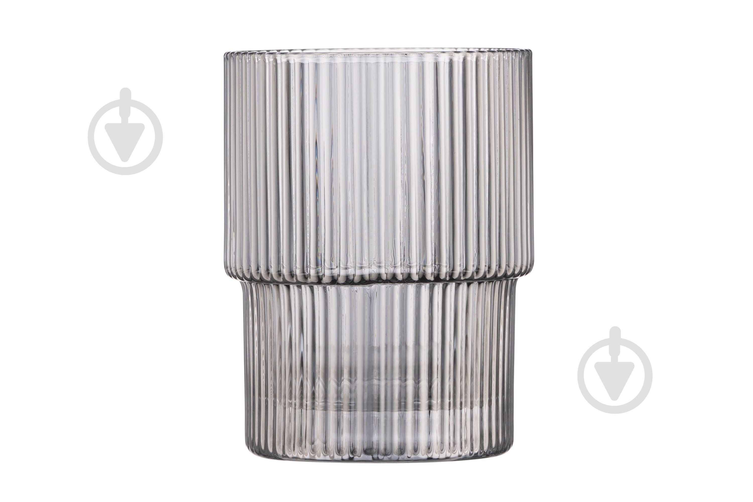 Набор стаканов низких Ardesto Graphite дымчатый AR2620SG 200 мл 2 шт. - фото 2 Набор стаканов низких Ardesto Graphite дымчатый AR2620SG 200 мл 2 шт. - фото 2