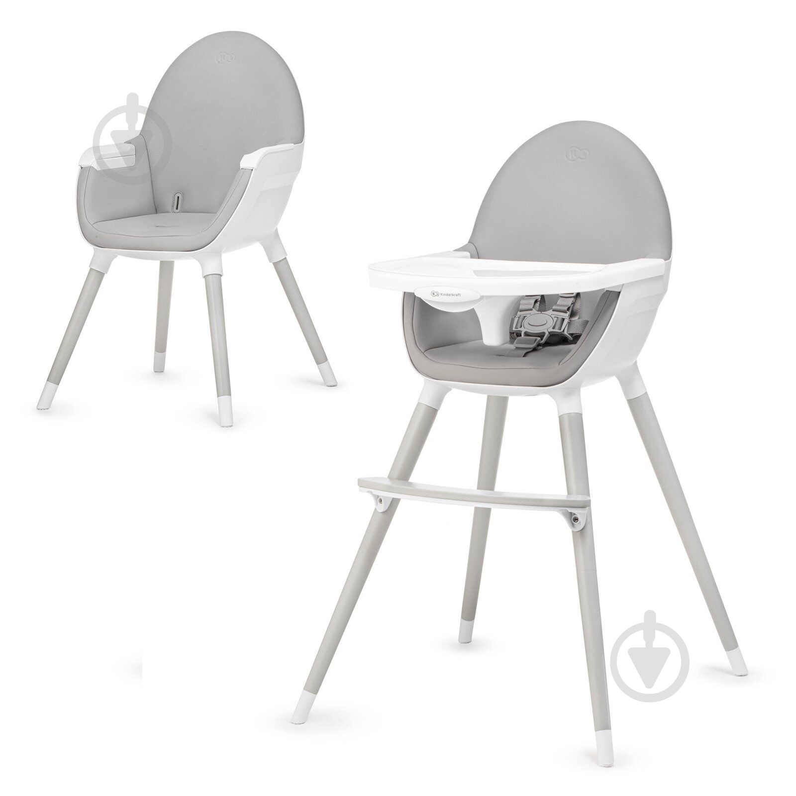 Стільчик для годування Kinderkraft Fini Gray Leg - фото 2