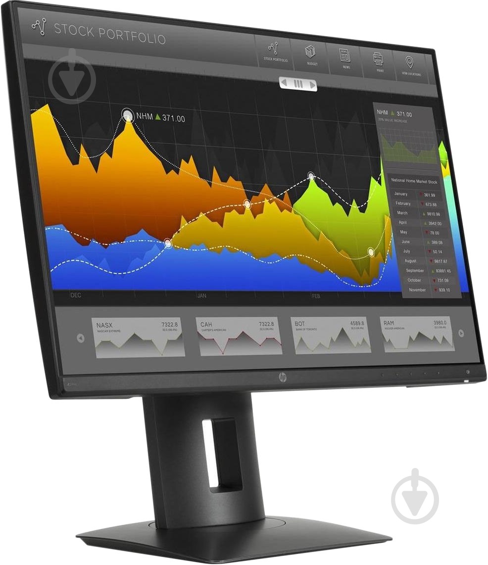 Монитор HP Z24nq 23,8" (L1K59A4) - фото 2 Монитор HP Z24nq 23,8" (L1K59A4) - фото 2