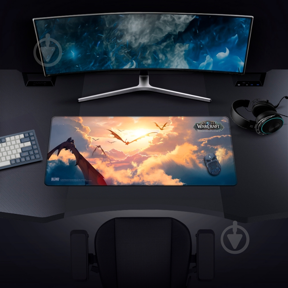 Килимок для миші Blizzard WORLD OF WARCRAFT Dragonflight - Clouds (FBLMPDFFLCLD22SXL) - фото 3 Килимок для миші Blizzard WORLD OF WARCRAFT Dragonflight - Clouds (FBLMPDFFLCLD22SXL) - фото 3