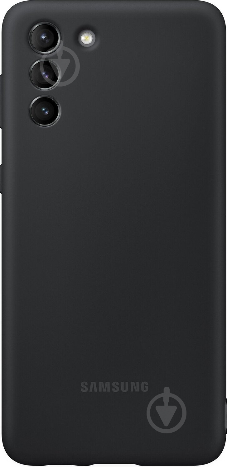 Чехол Samsung Silicone Cover Black (EF-PG996TBEGRU) - фото 1