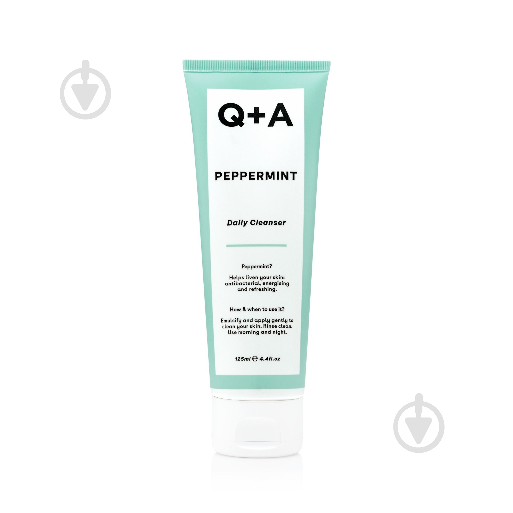 Гель для умывания Q+A Peppermint 125 мл - фото 1