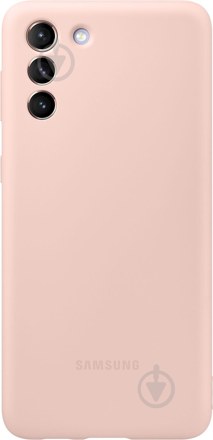 Чехол Samsung Silicone Cover Pink (EF-PG996TPEGRU) - фото 1