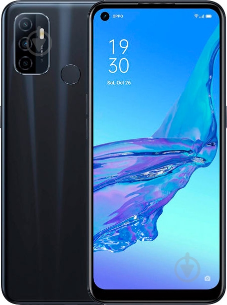 Смартфон OPPO A53 4/64GB black (CPH2127) - фото 1 Смартфон OPPO A53 4/64GB black (CPH2127) - фото 1