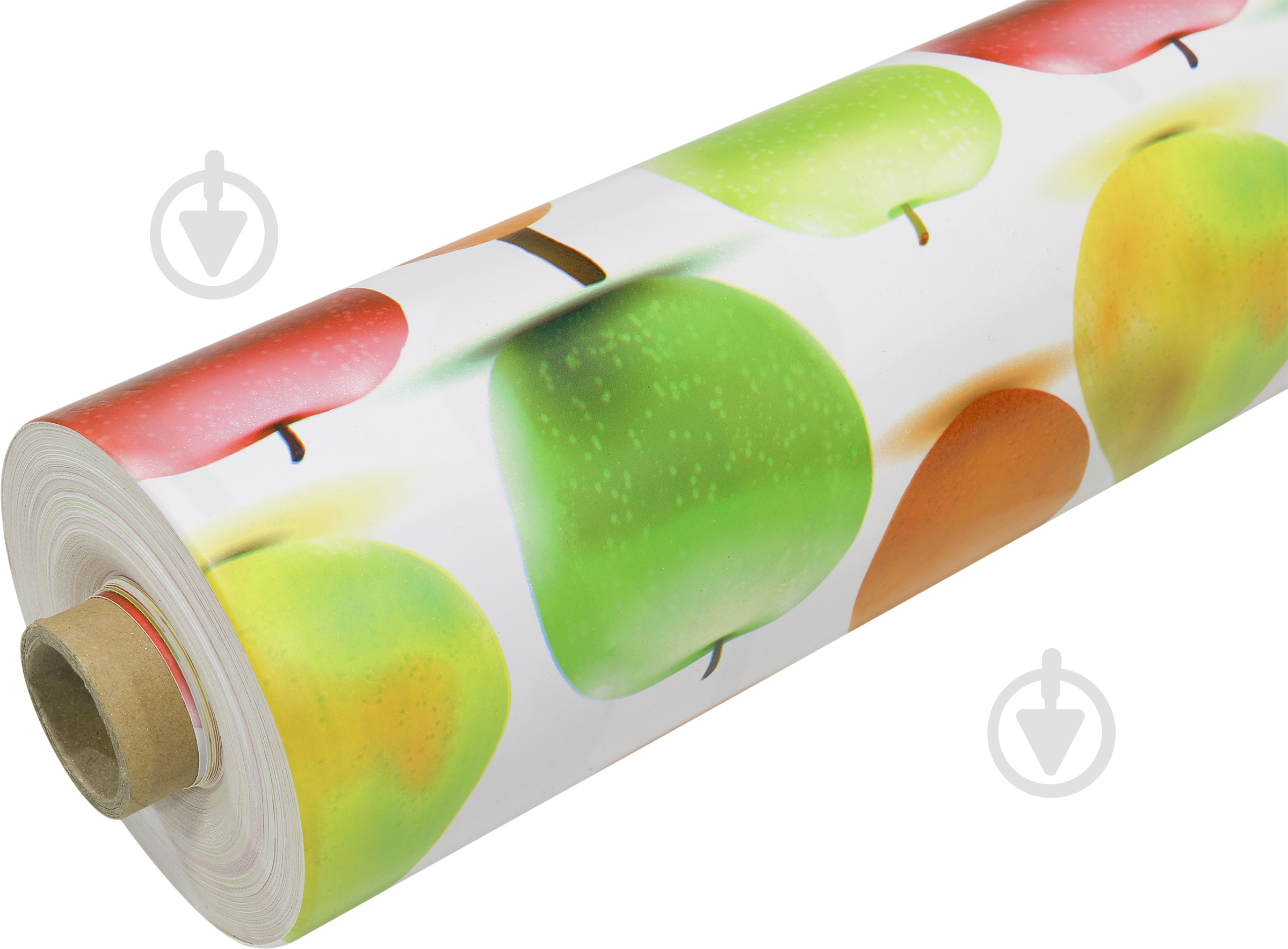 Клейонка на стіл UP! (Underprice) з підкладкою Фрукти 1,4м  білий із принтом 6147 - фото 2