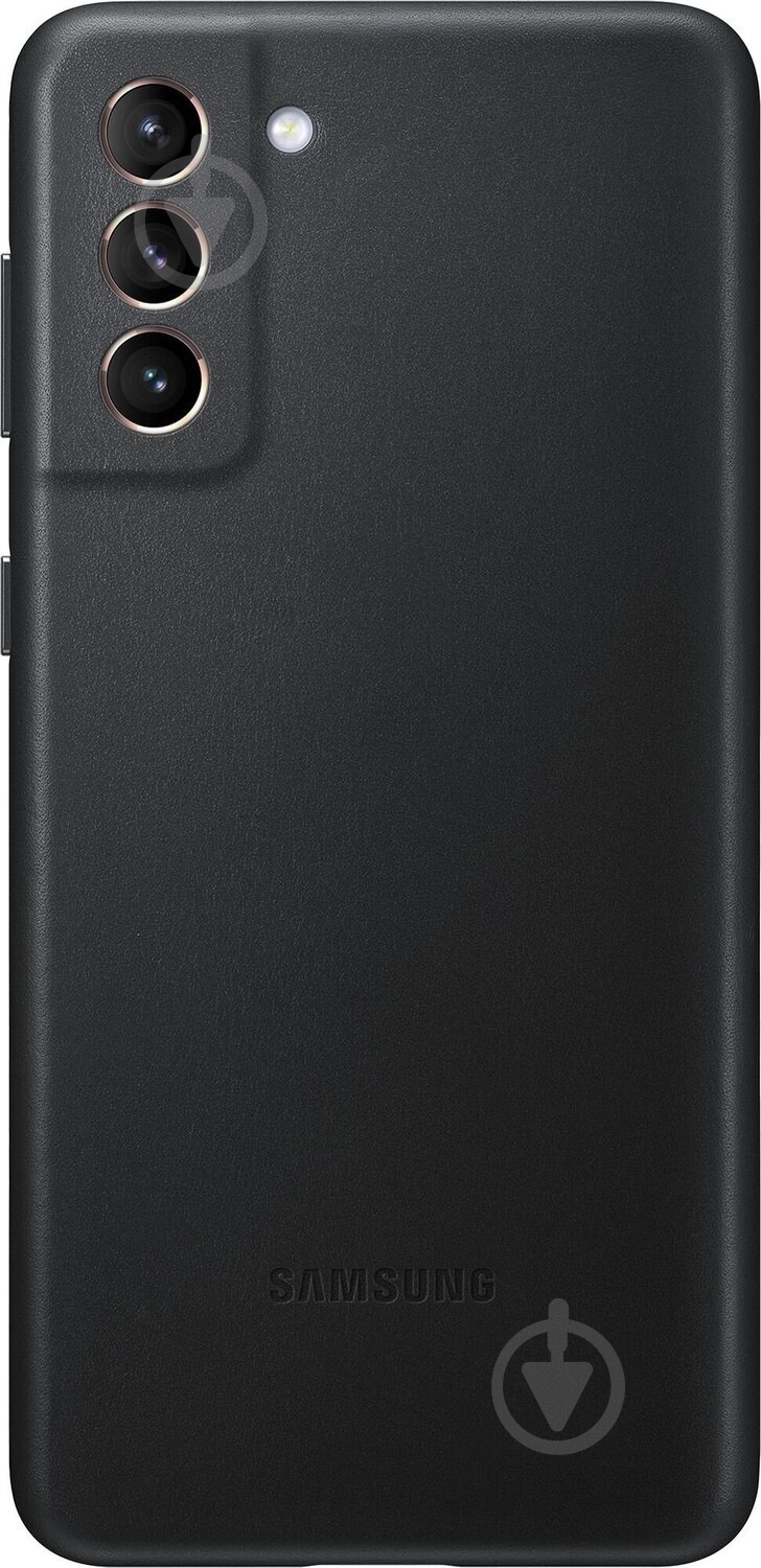 Чехол Samsung Leather Cover Black (EF-VG996LBEGRU) - фото 1