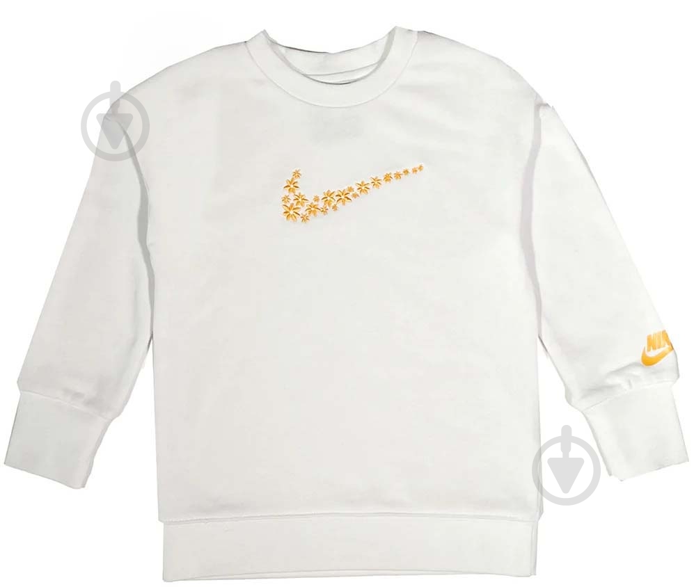 Свитшот Nike BF DAISY CREW 36J045-001 р.5 белый - фото 1 Свитшот Nike BF DAISY CREW 36J045-001 р.5 белый - фото 1