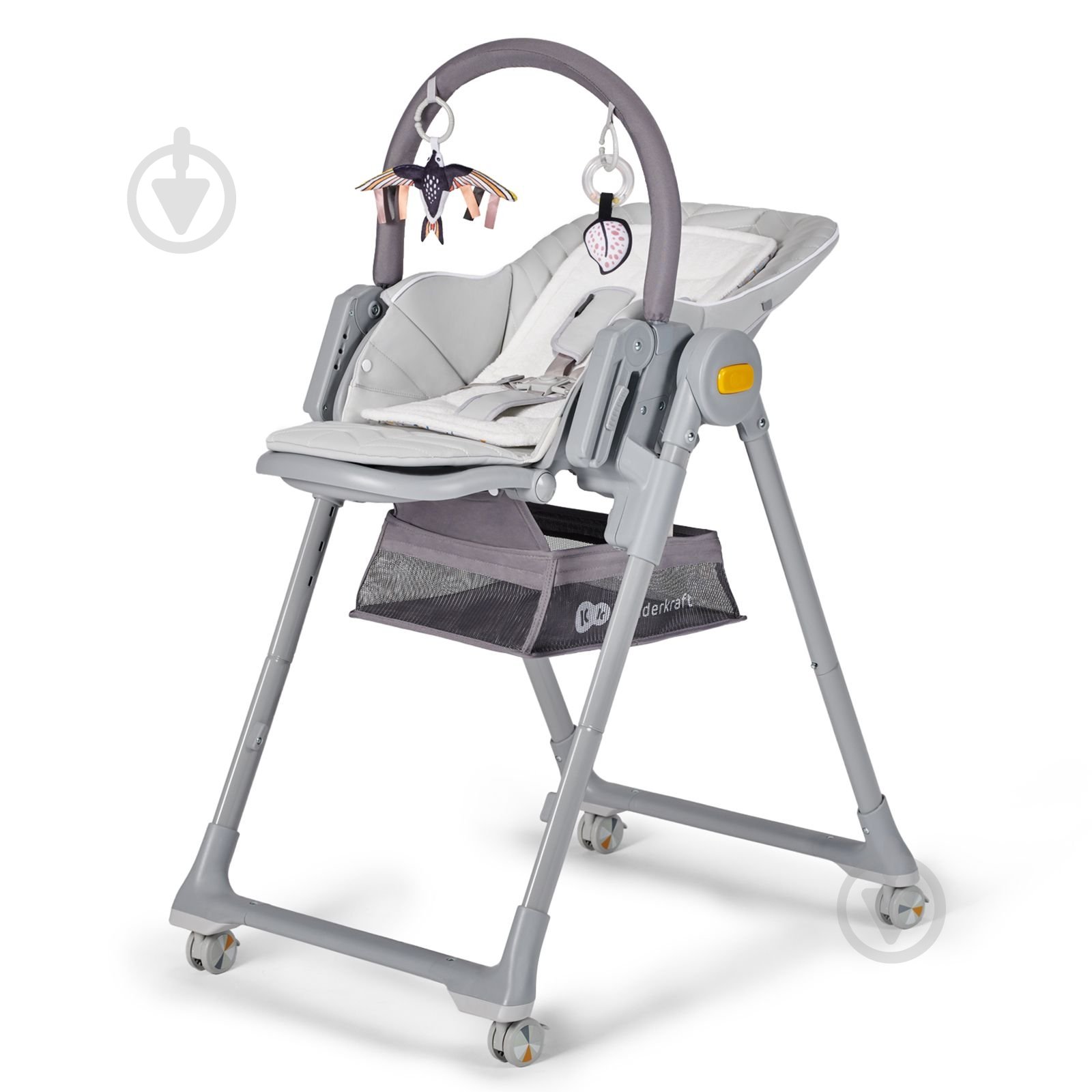 Стульчик для кормления Kinderkraft Lastree Grey (KHLAST00GRY0000) - фото 3 Стульчик для кормления Kinderkraft Lastree Grey (KHLAST00GRY0000) - фото 3