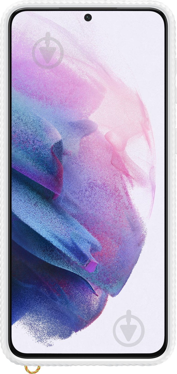 Чехол Samsung Clear Protective Cover White (EF-GG996CWEGRU) - фото 2