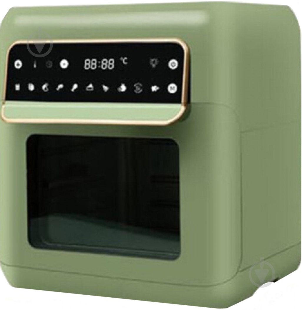Мультипечь Onemoon Air Fryer OA9 Retro green - фото 2