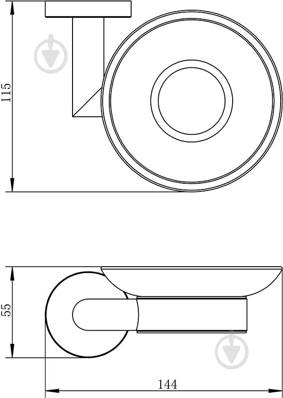 Мыльница Imprese Hranice 110100 - фото 2