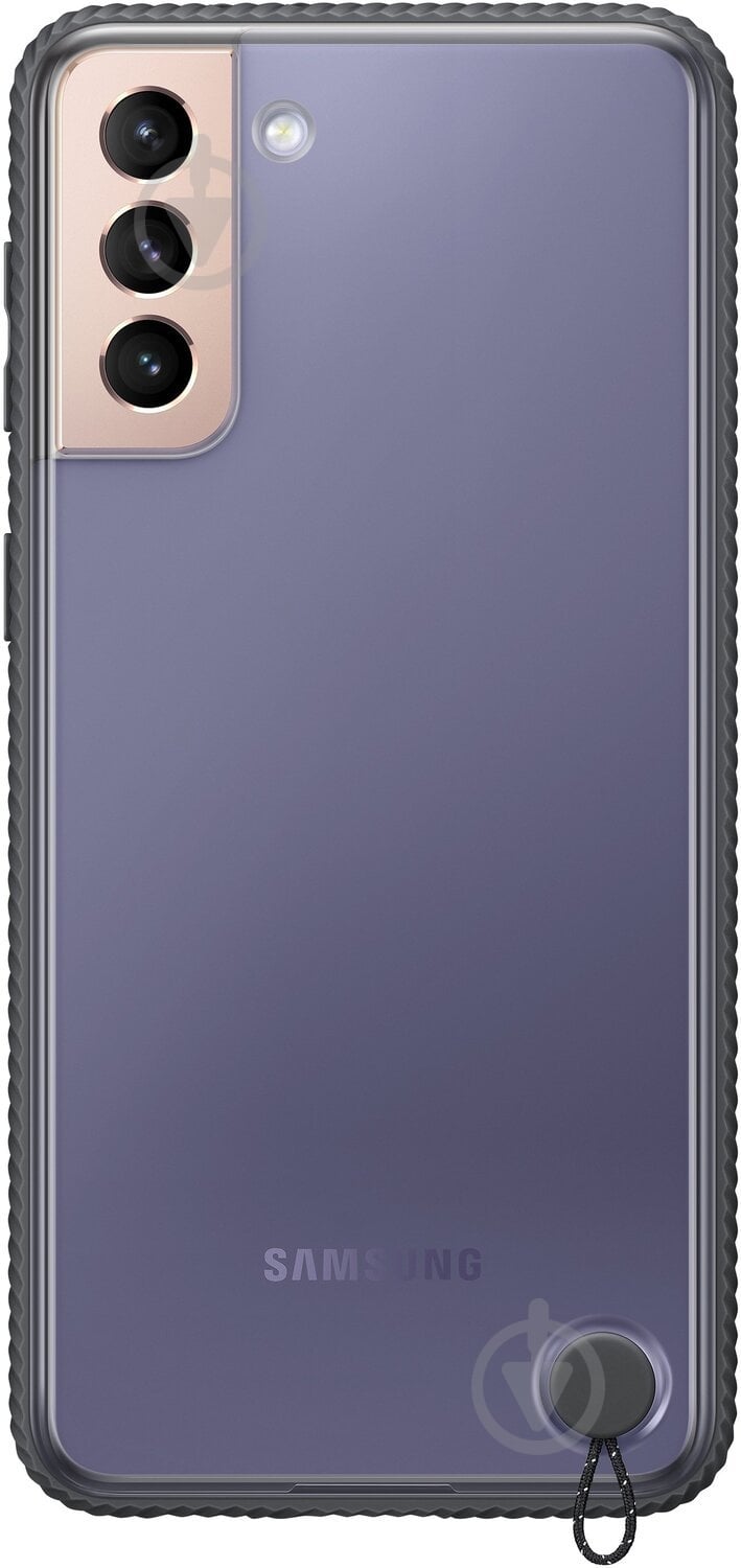 Чехол Samsung Clear Protective Cover Black (EF-GG996CBEGRU) - фото 1