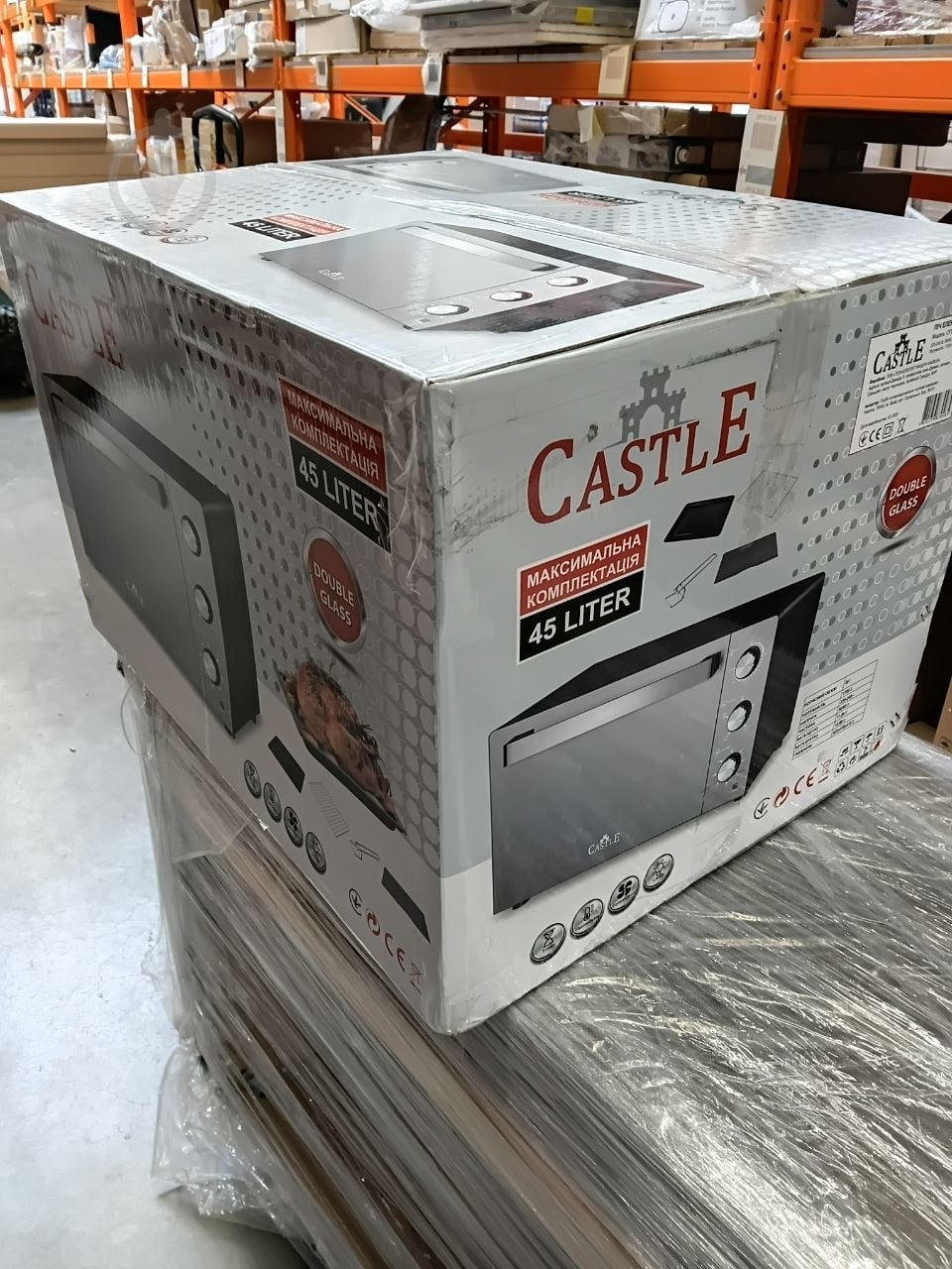 УЦЕНКА! Электрическая печь Castle CPE-45B (УЦ №3469) - фото 10 УЦЕНКА! Электрическая печь Castle CPE-45B (УЦ №3469) - фото 10