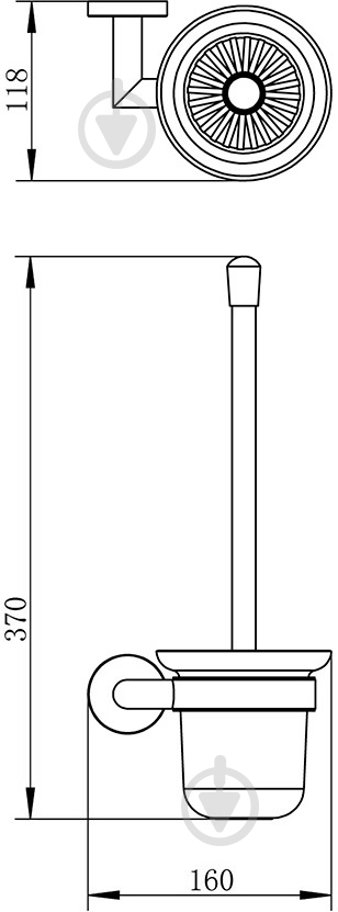 Ершик для унитаза Imprese Hranice 150100 - фото 2 Ершик для унитаза Imprese Hranice 150100 - фото 2