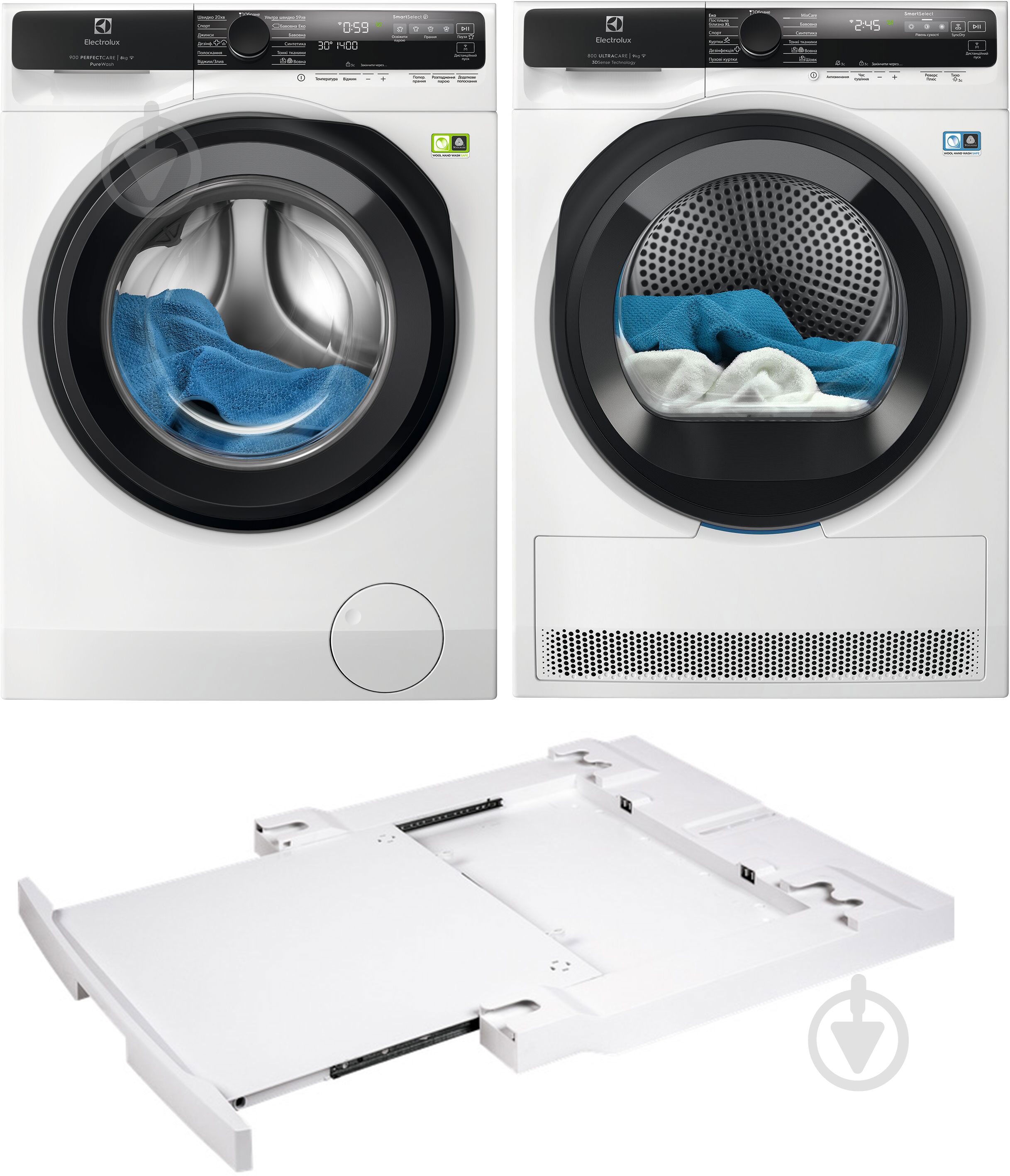 ᐉ Стиральная машина Electrolux EW9F5482WCU + сушильная машина