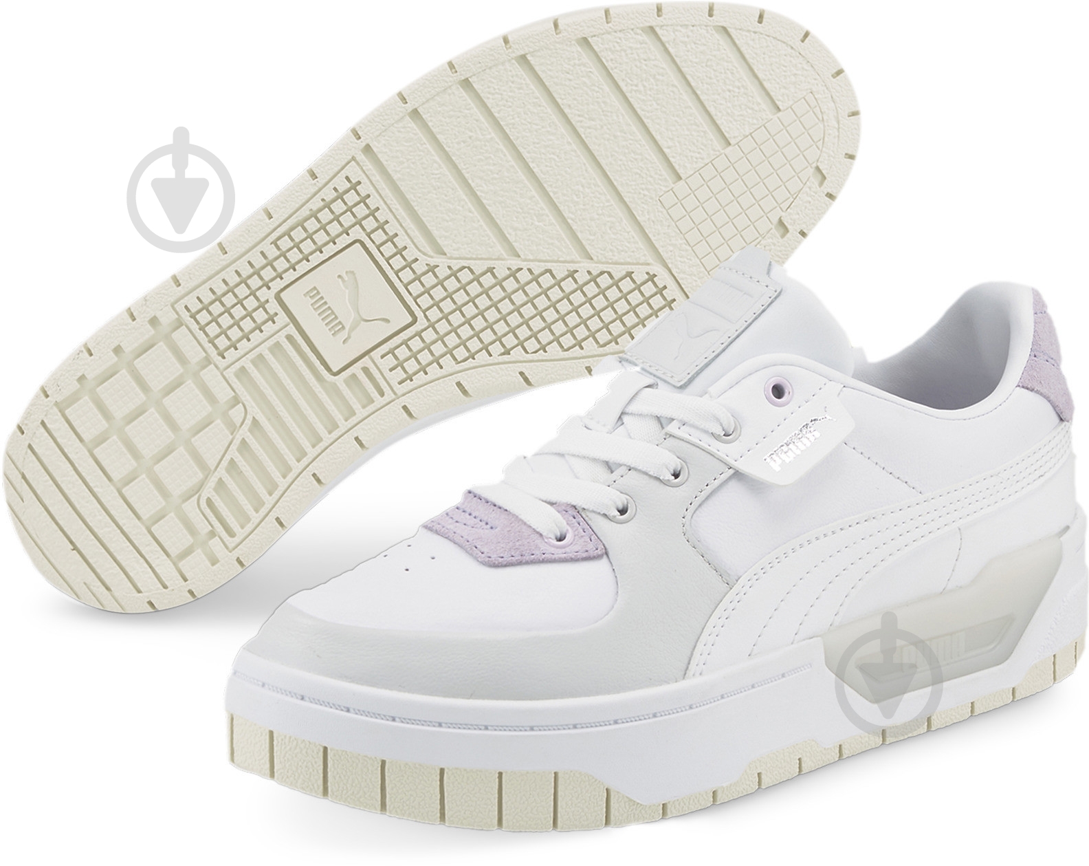 Кроссовки женские демисезонные Puma 38311202 р.37 белые - фото 4