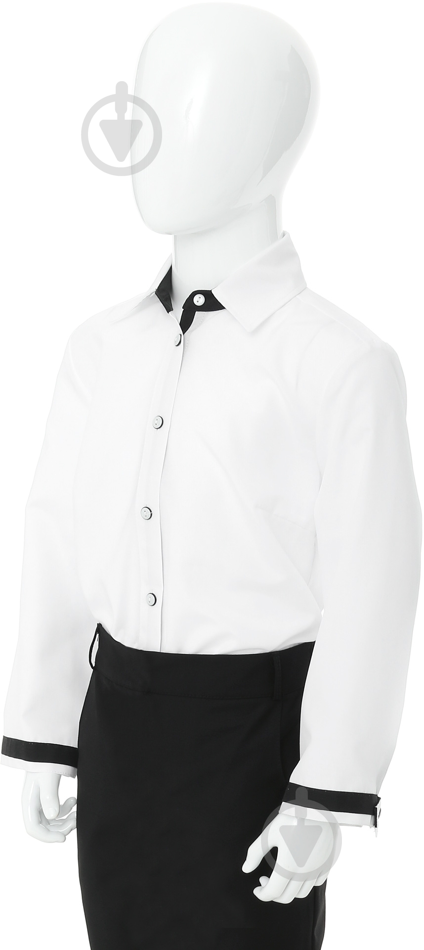 Блуза р.152 білий - фото 2