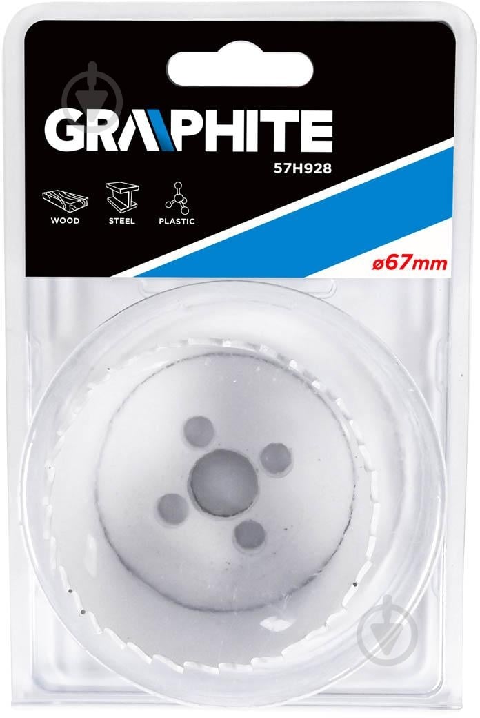 Коронка біметалева GRAPHITE 57H928 - фото 2