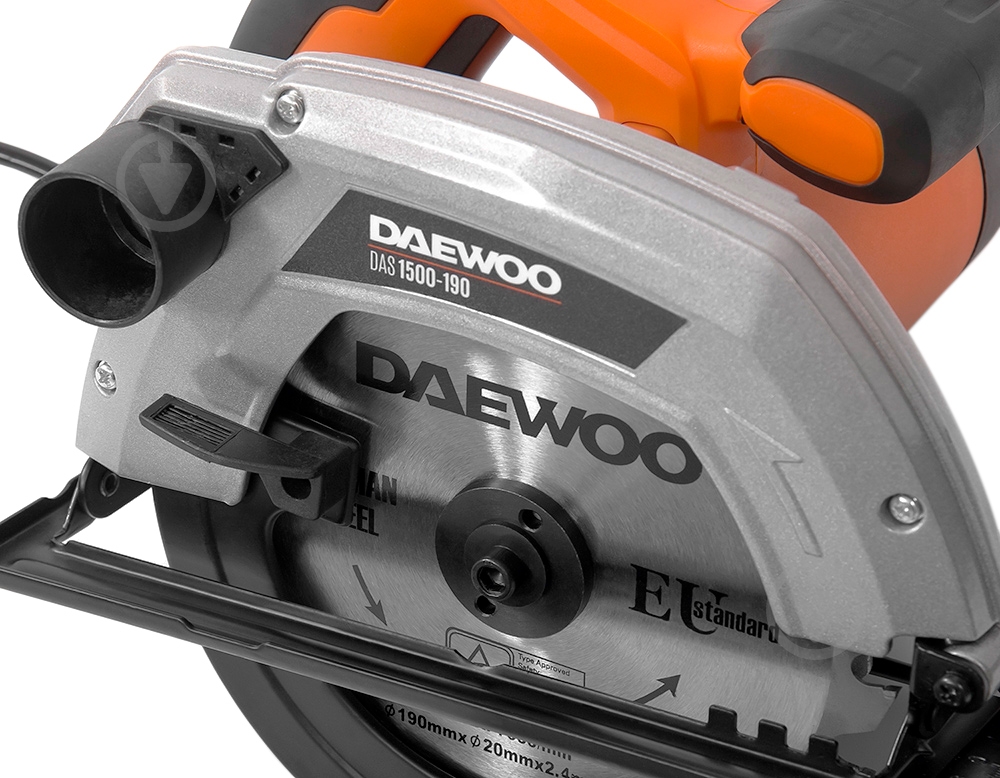 Пила циркулярная Daewoo DAS 1500-190 - фото 3 Пила циркулярная Daewoo DAS 1500-190 - фото 3