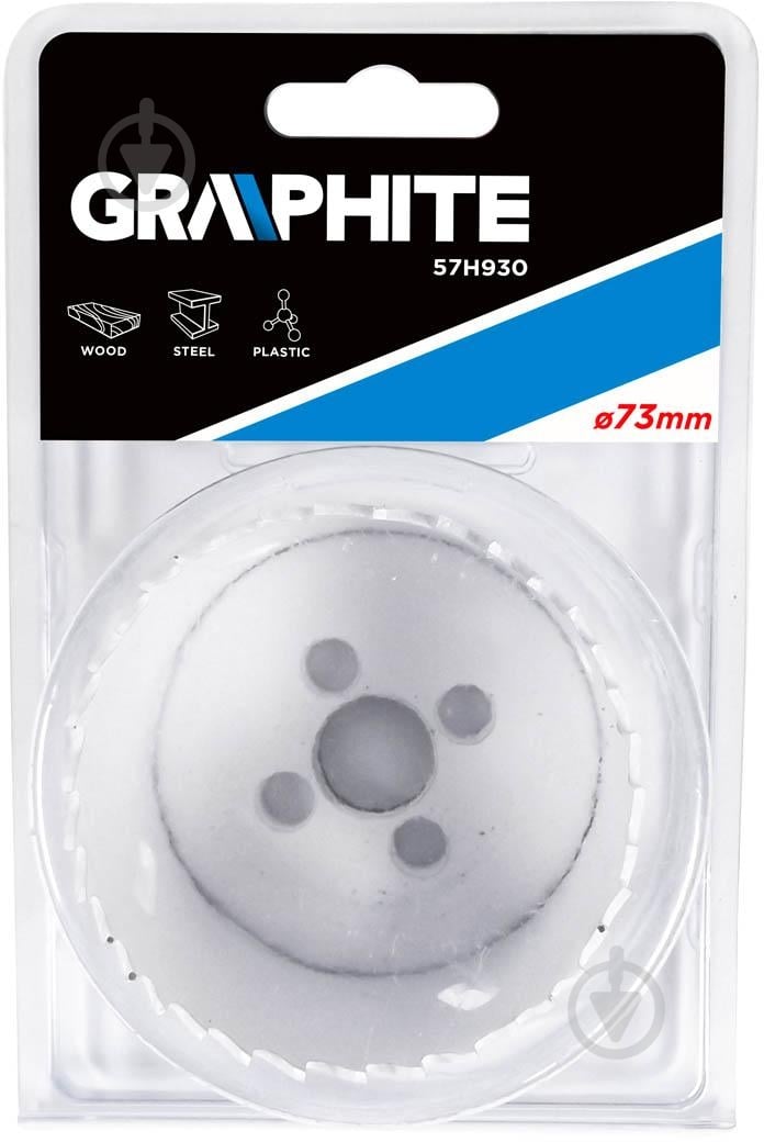 Коронка біметалева GRAPHITE 57H930 - фото 2