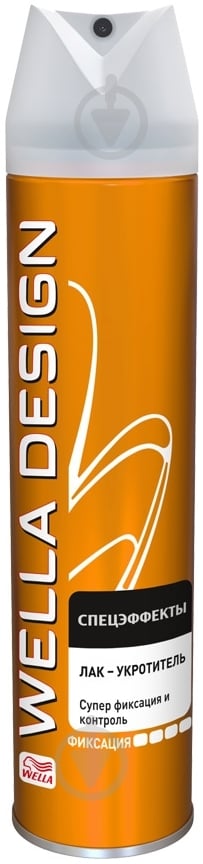 Лак для волос Wella Design Спецэффекты супер фиксация и контроль 250 мл - фото 1