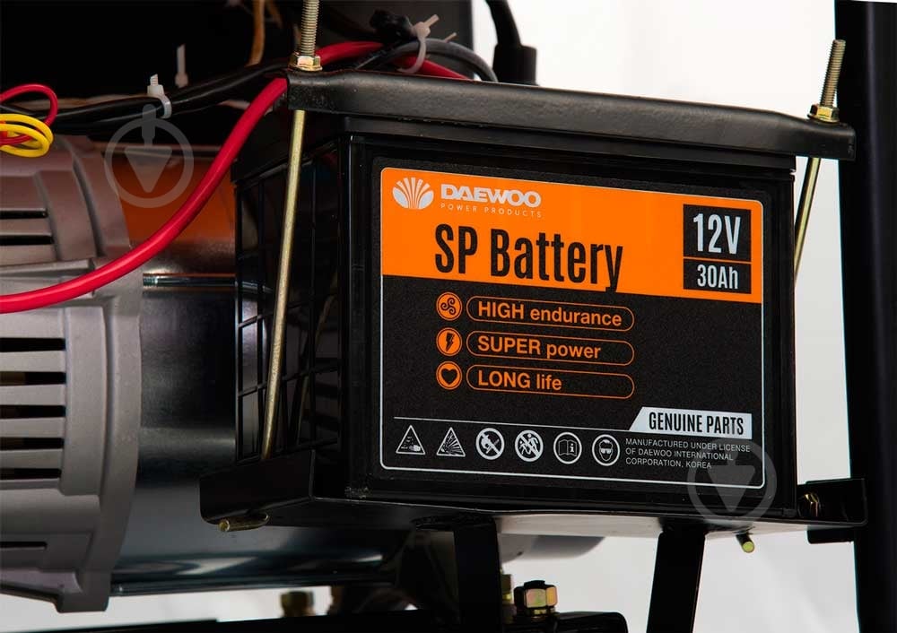 Генератор дизельный Daewoo 6,4 кВт / 7 кВт 220 В DDAE 9000XE - фото 4