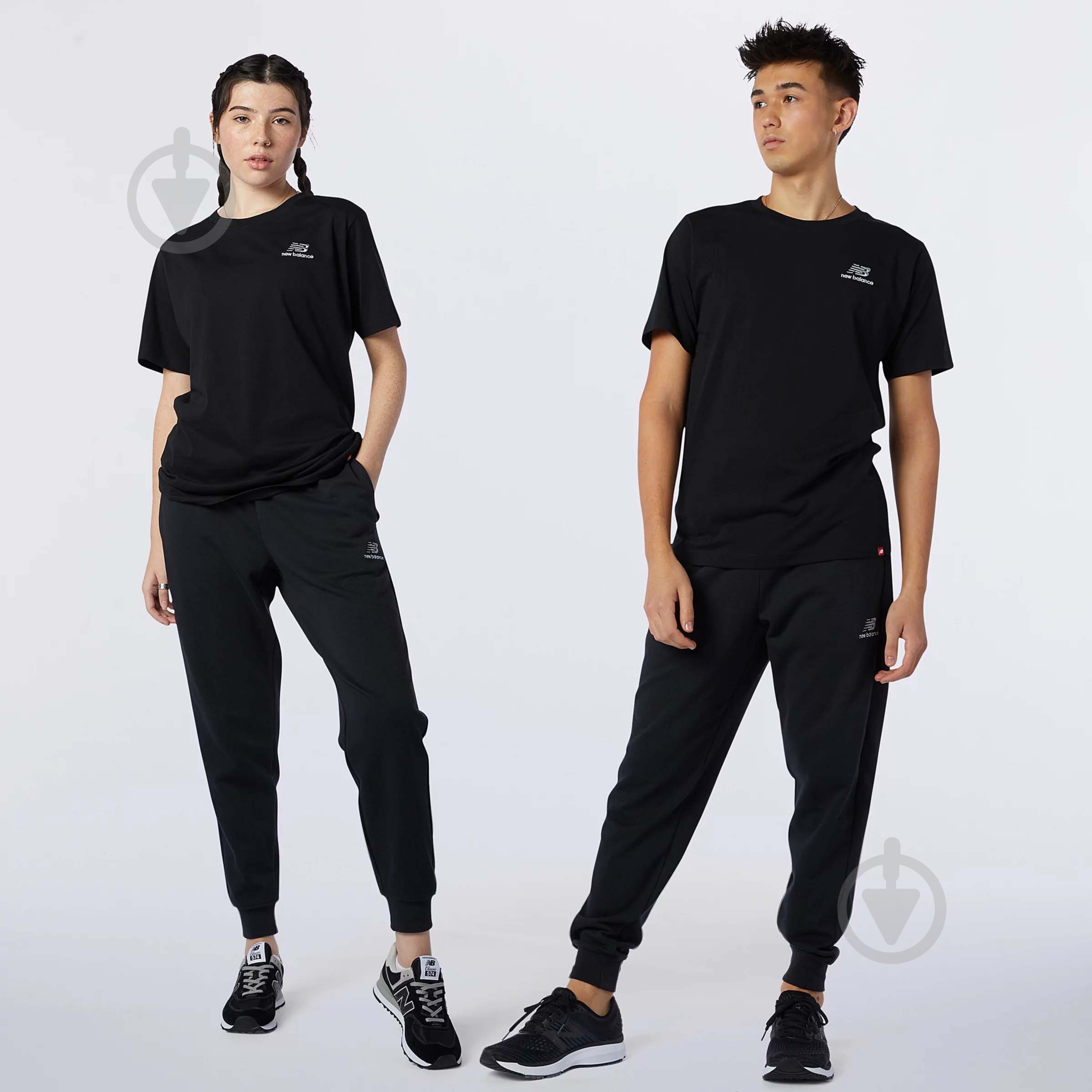 Брюки New Balance MP11590BK р. M черный - фото 1