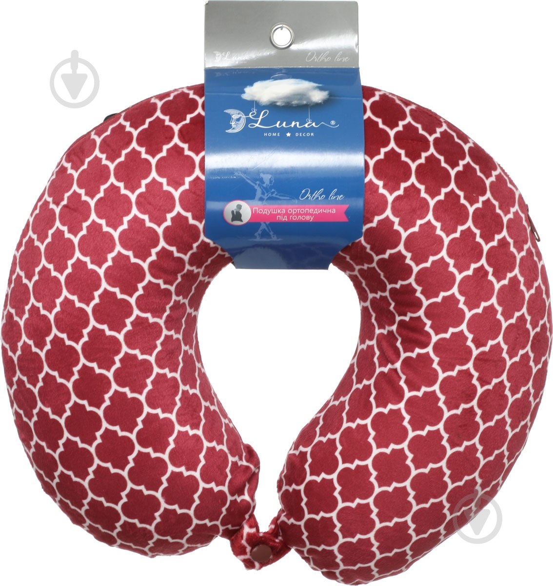 Подушка для путешествий Сетка 30х30х9 см Luna - фото 4