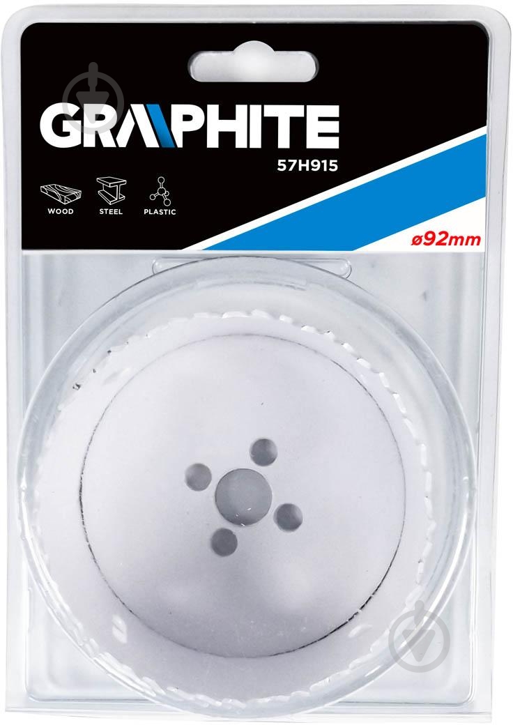 Коронка біметалева GRAPHITE 57H915 - фото 2