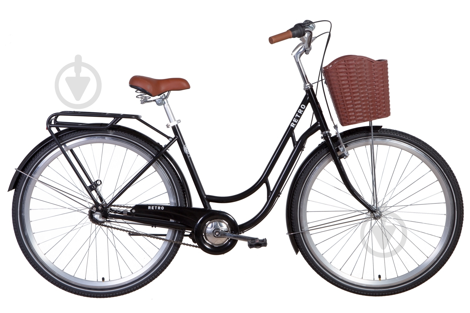 Велосипед Dorozhnik 28" 19"(48 см) RETRO OPS-D-28-224 чорний - фото 1