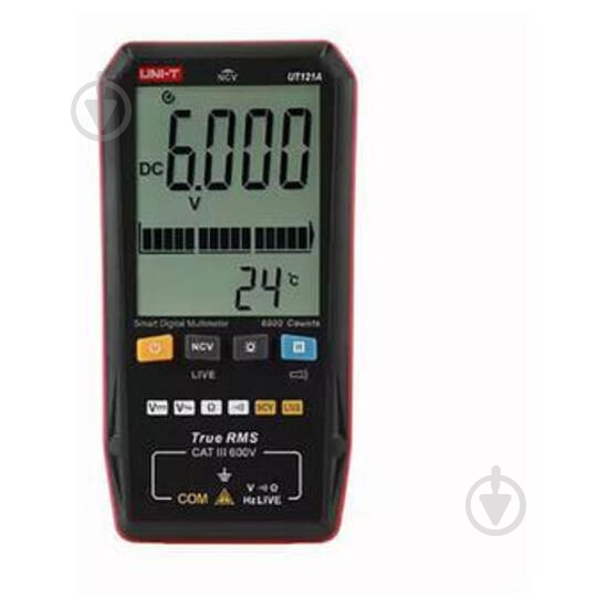 Мультиметр цифровой UNI-T UT-121A P301006A - фото 1