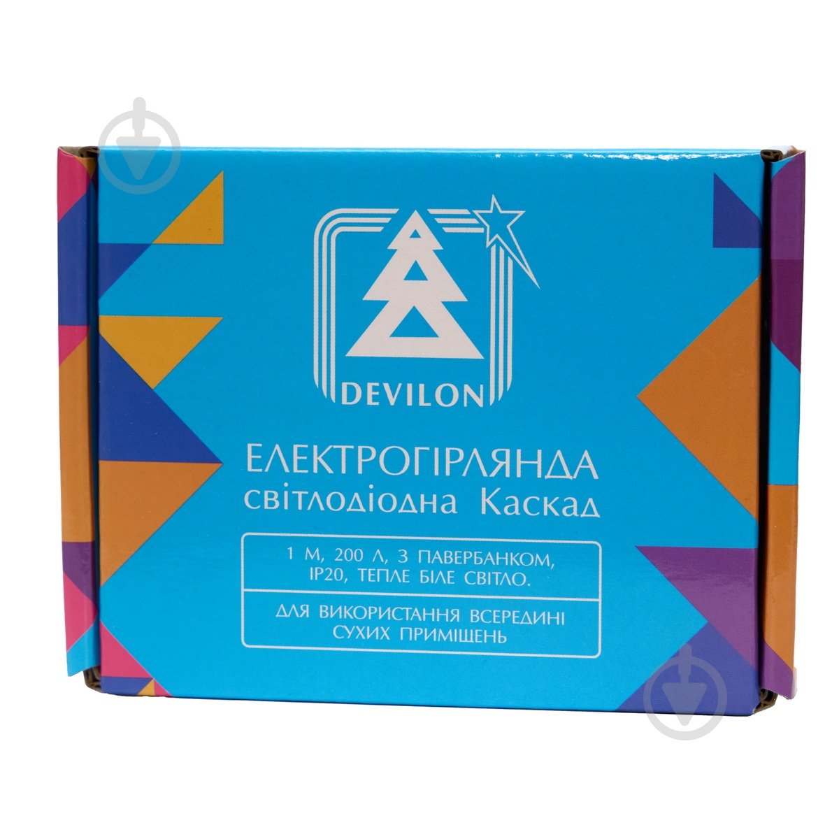 Электрогирлянда Девилон с повербанком светодиодная (LED) 200 ламп 1 м (720674) - фото 3 Электрогирлянда Девилон с повербанком светодиодная (LED) 200 ламп 1 м (720674) - фото 3