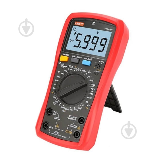 Мультиметр цифровой UNI-T UT-890D+ P301048 - фото 1