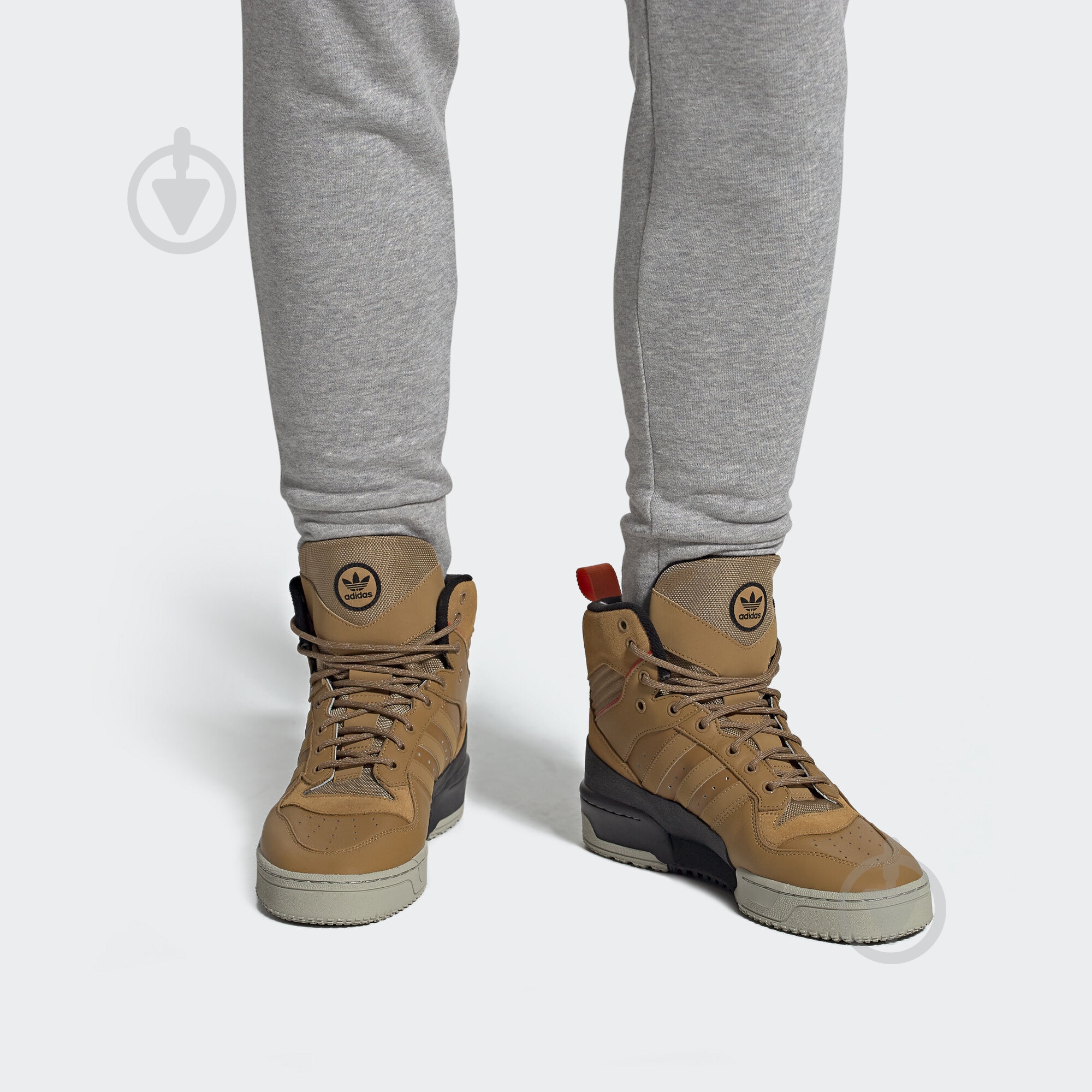 Кроссовки мужские зимние Adidas RIVALRY TR EE5529 р.40 2/3 коричневые - фото 10