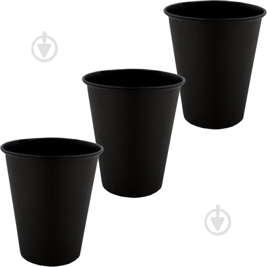 Стакан Total Black Allegro-Opt 250 мл 40 шт. - фото 1