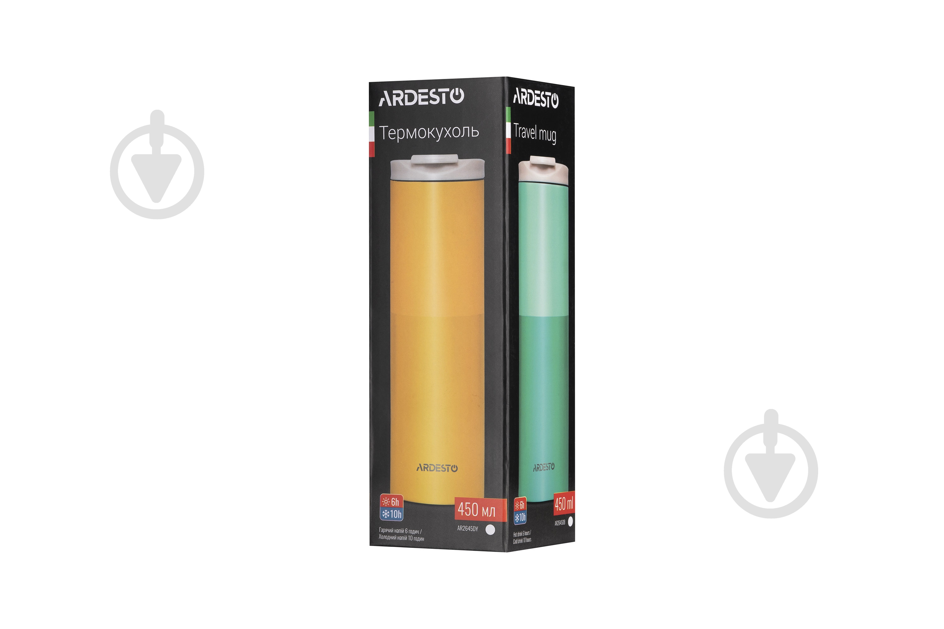 Термочашка Ardesto Duo 450 мл AR2645DB - фото 7