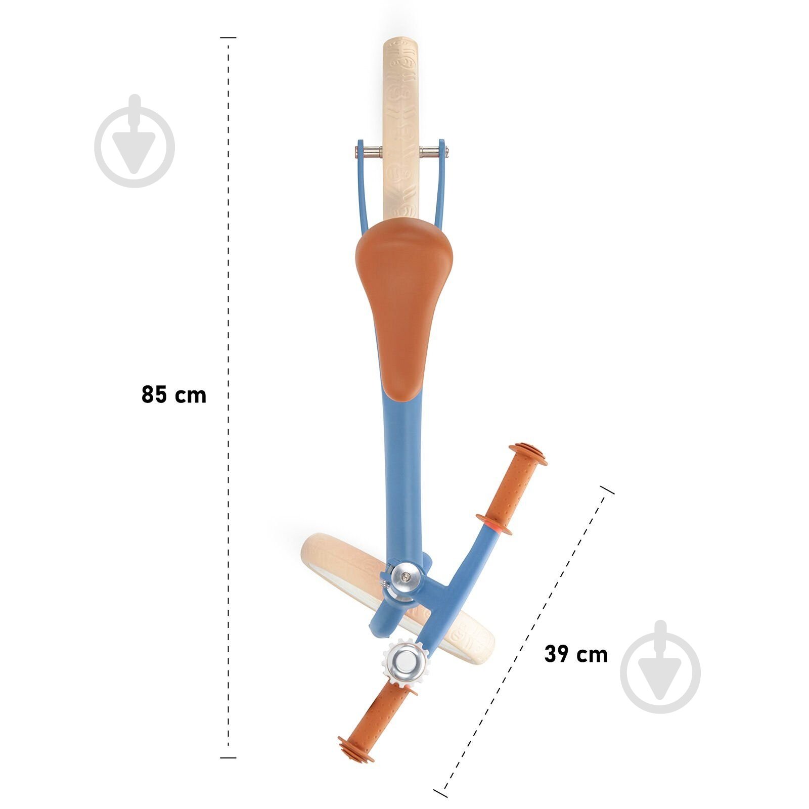 Беговел Kinderkraft Fly Plus синий KKRFLPLBLU0000 - фото 9