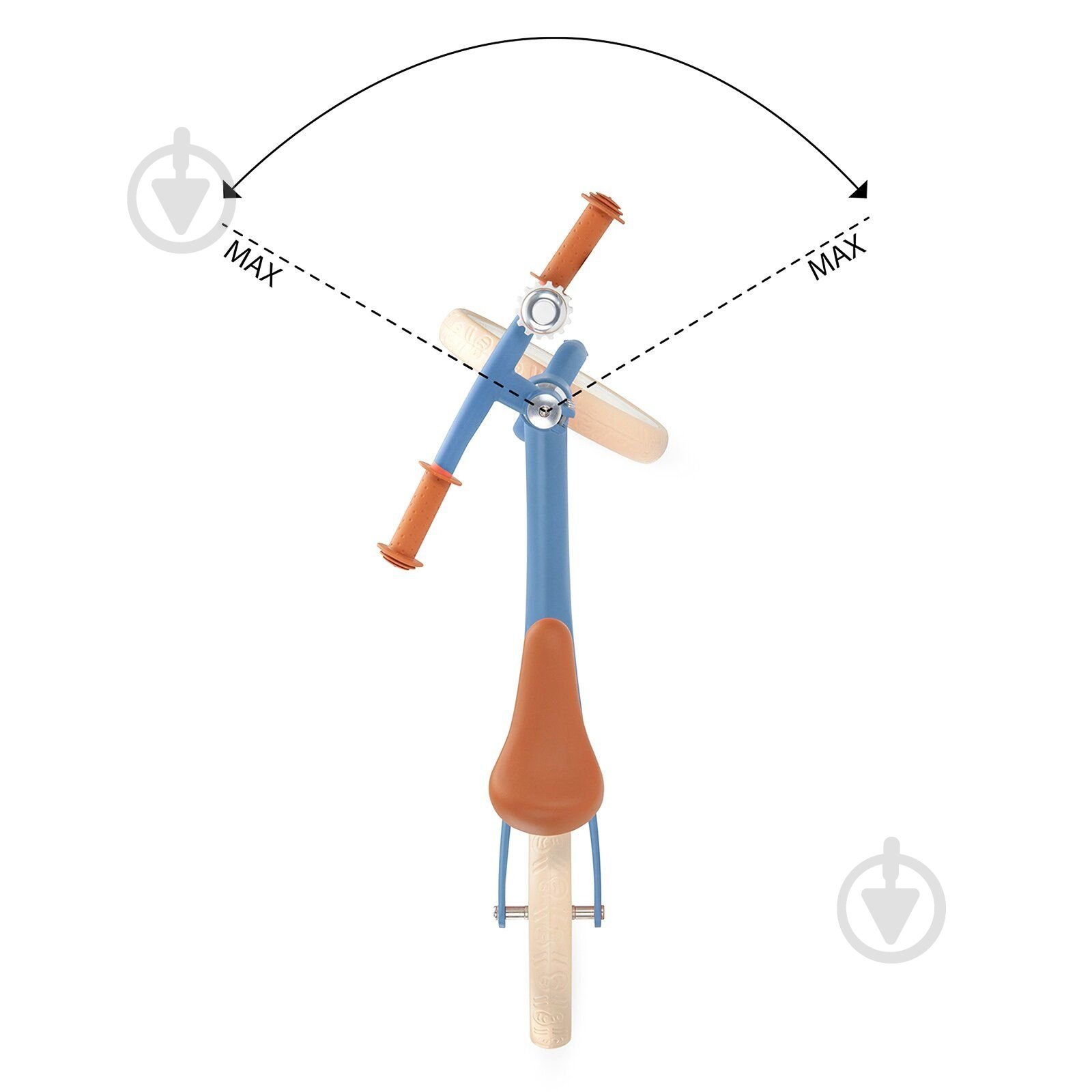 Беговел Kinderkraft Fly Plus синий KKRFLPLBLU0000 - фото 10
