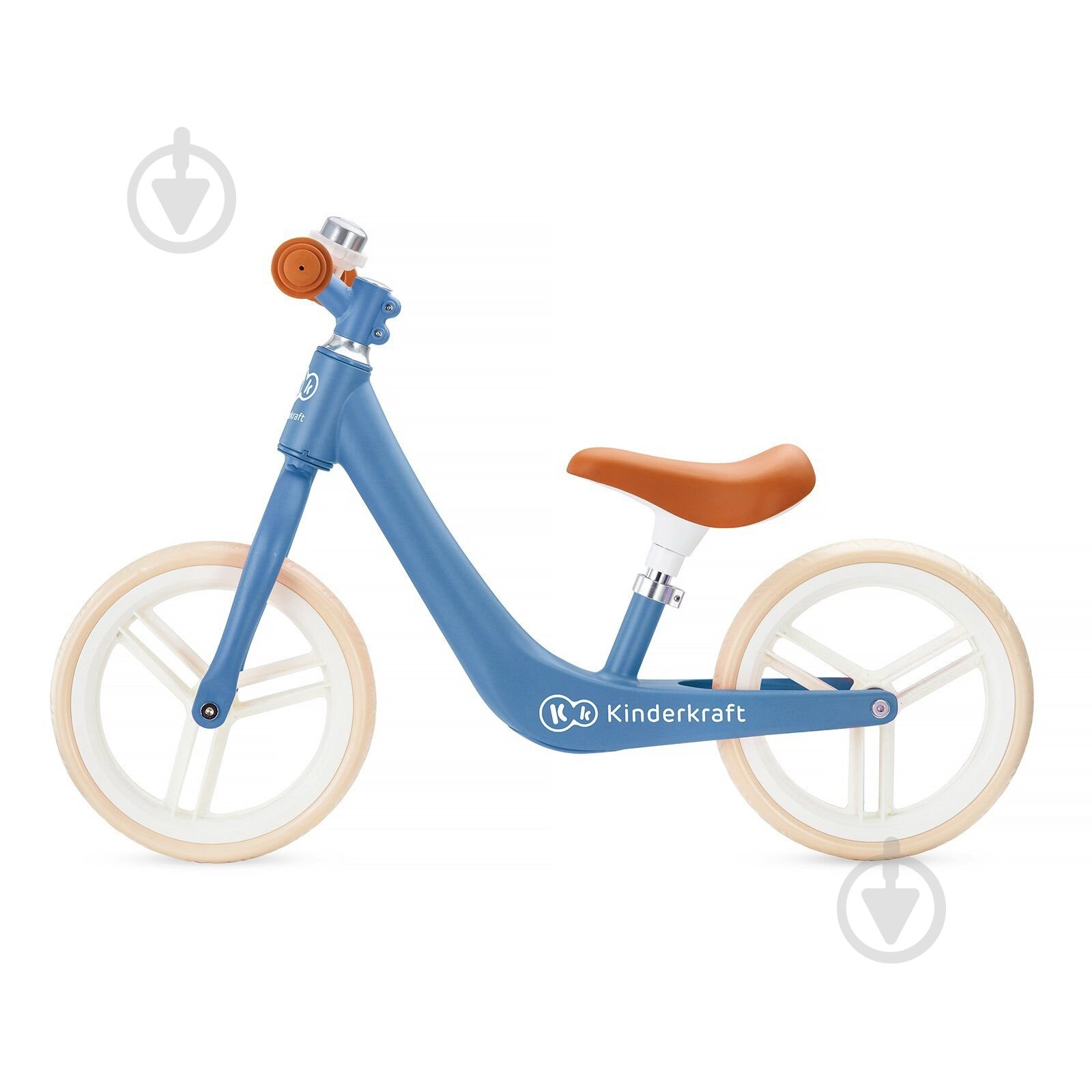 Беговел Kinderkraft Fly Plus синий KKRFLPLBLU0000 - фото 2